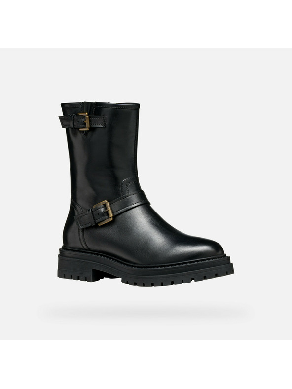 Geox Черни дамски анкъл обувки Geox Iridea