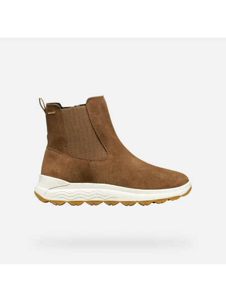 Geox Светлокафяви дамски боти Geox Spherica 4x4 B ABX