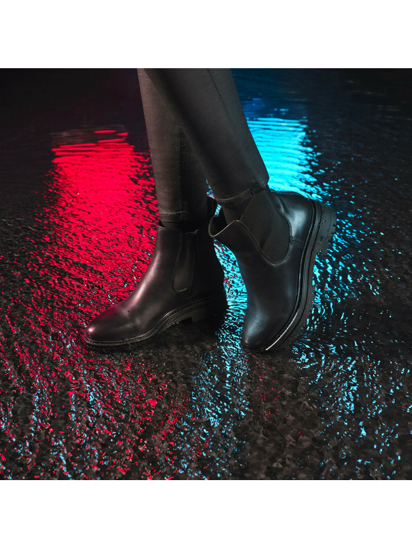 Geox Черни дамски боти Geox Iridea B ABX