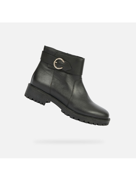 Geox Черни дамски боти Geox Hoara