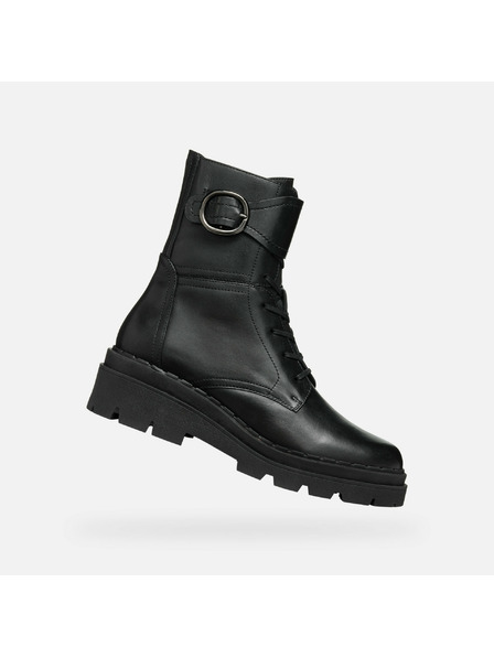 Geox Черни дамски анкл обувки Geox Felleny