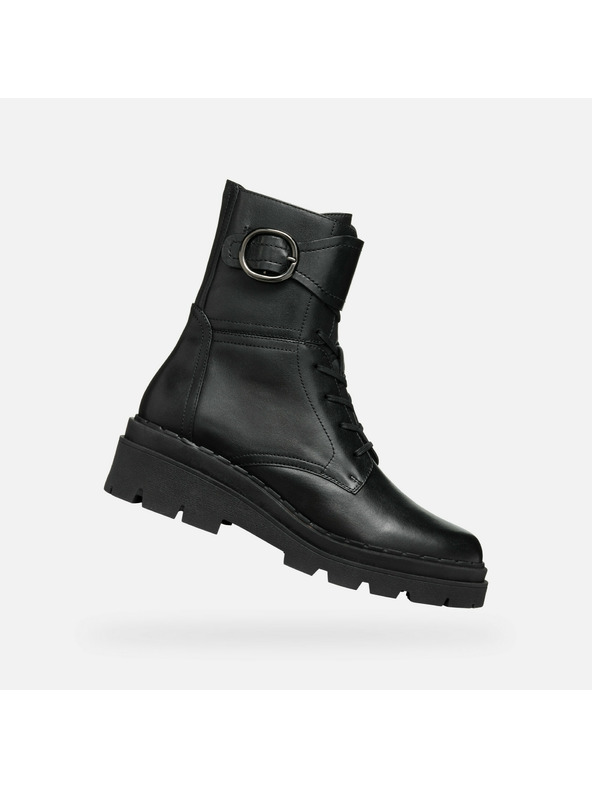 Geox Черни дамски анкл обувки Geox Felleny