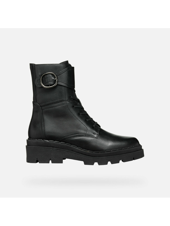 Geox Черни дамски анкл обувки Geox Felleny