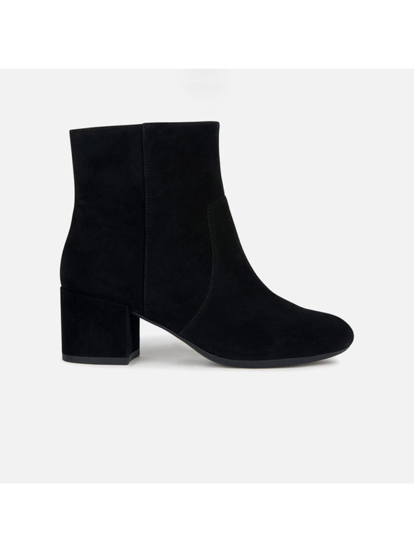 Geox Черни дамски обувки за глезена Geox Eleana