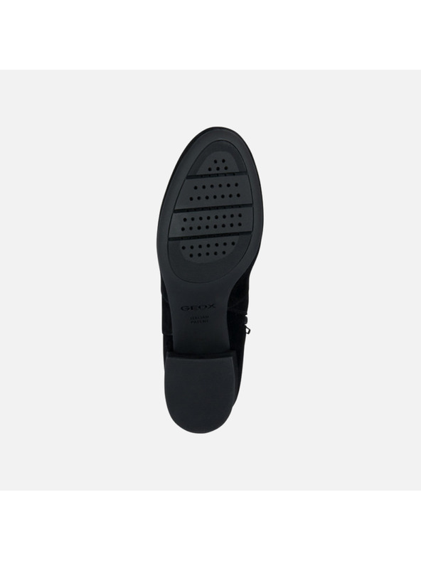 Geox Черни дамски обувки за глезена Geox Eleana