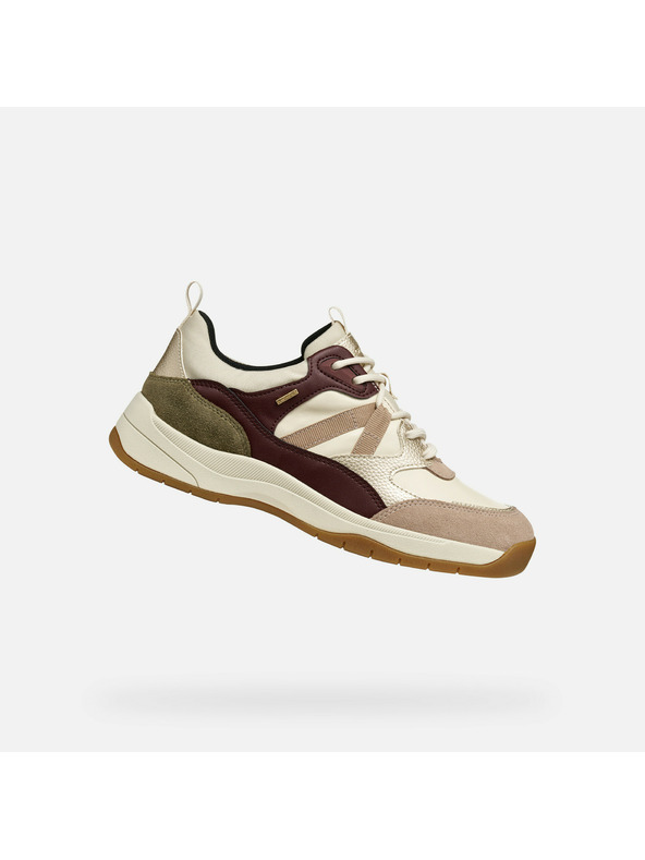 Geox Кремави дамски маратонки Geox Berinike B ABX