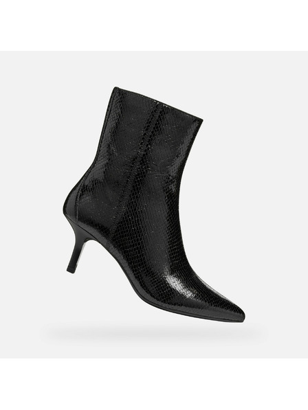 Geox Черни дамски боти Geox Kleopy