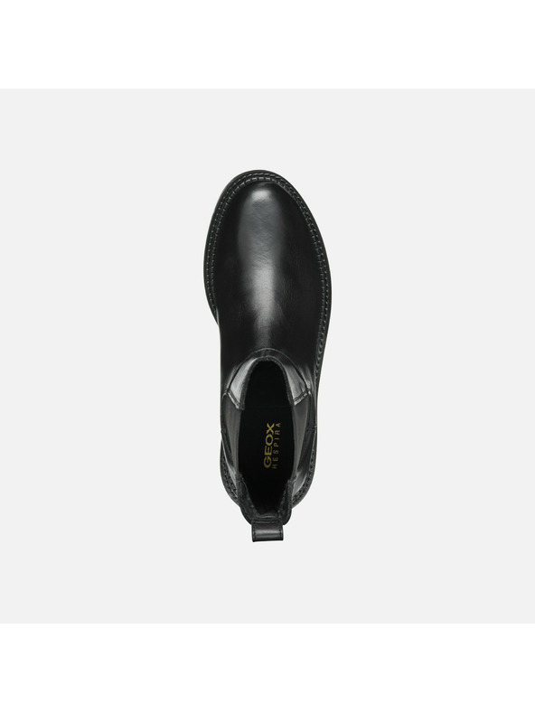 Geox Черни дамски обувки за глезена Geox Serilda