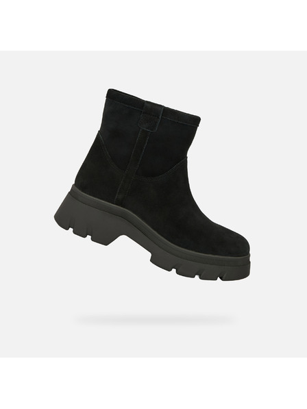 Geox Черни дамски боти Geox Pluette