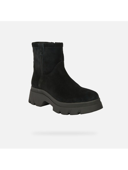 Geox Черни дамски боти Geox Pluette