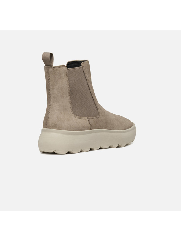 Geox Бежови дамски анкъл обувки Geox Spherica EC4.1