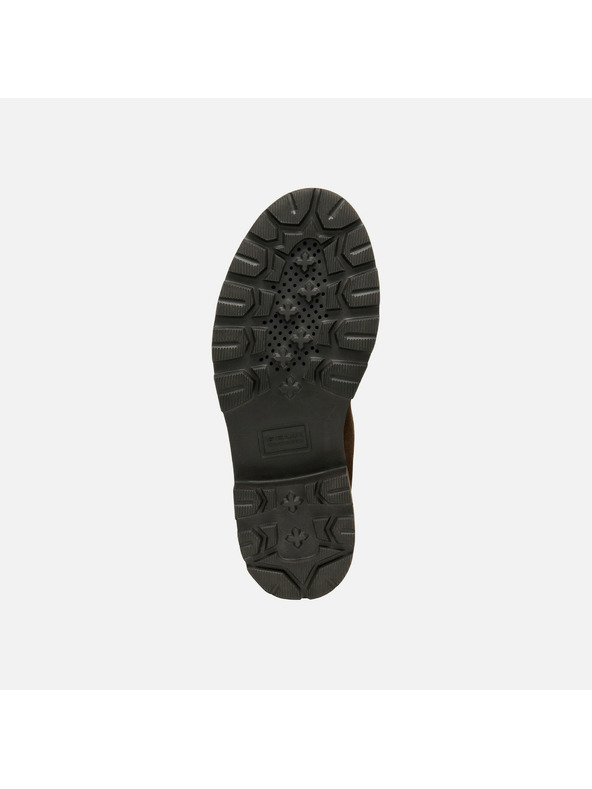 Geox Тъмнокафяви дамски боти Geox Norize