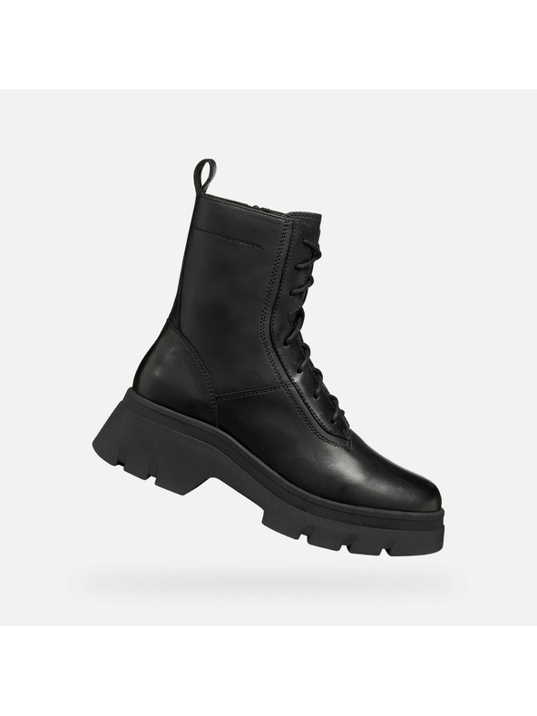 Geox Черни дамски боти Geox Pluette