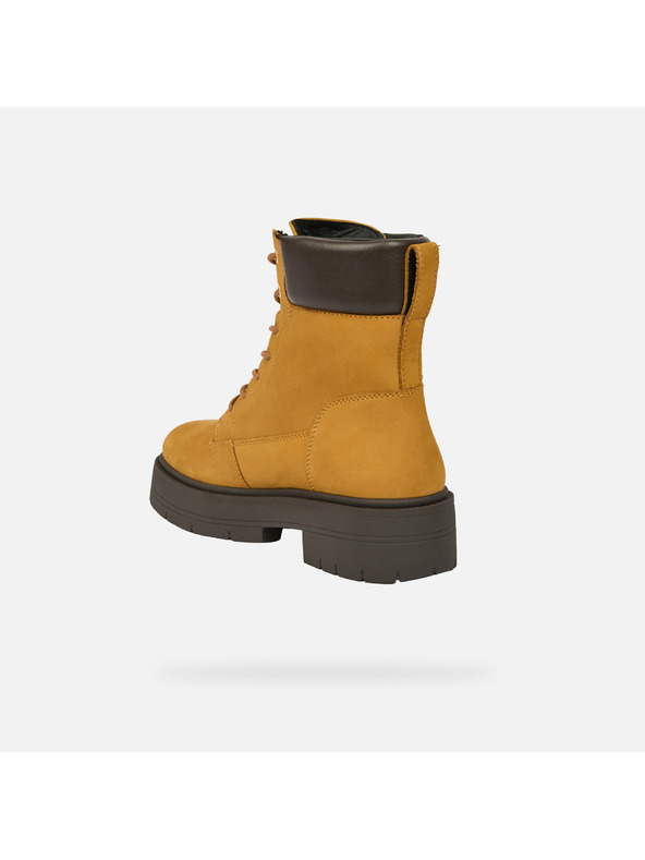 Geox Жълти дамски боти Geox Spherica EC7