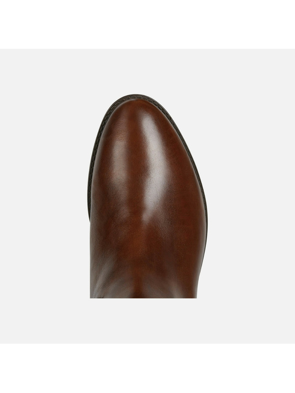 Geox Кафяви дамски боти Geox Felicity