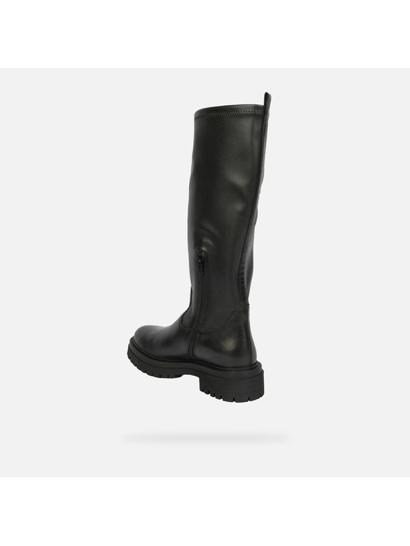 Geox Черни дамски ботуши Geox Iridea