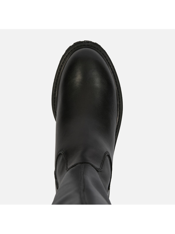 Geox Черни дамски ботуши Geox Iridea