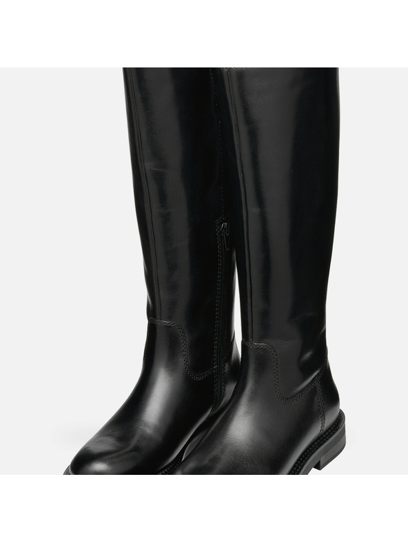 Geox Черни дамски ботуши Geox Serilda