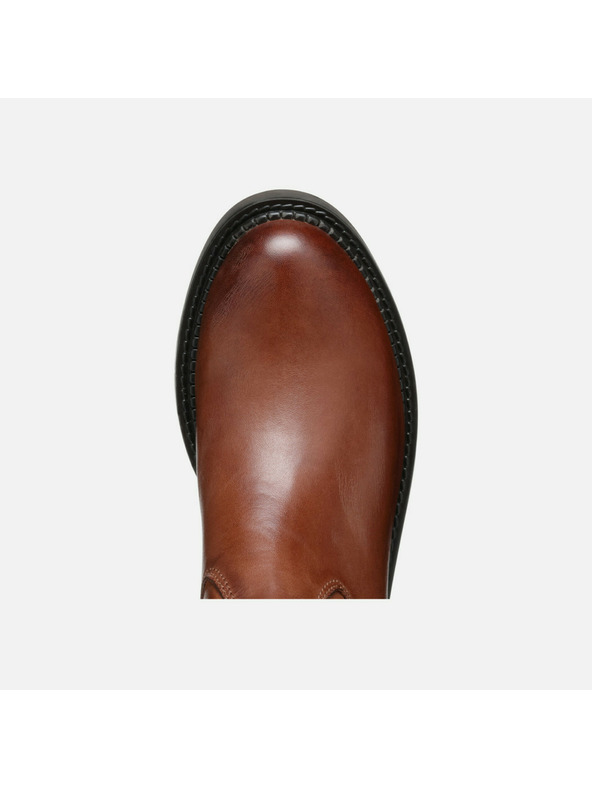 Geox Кафяви дамски ботуши Geox Serilda