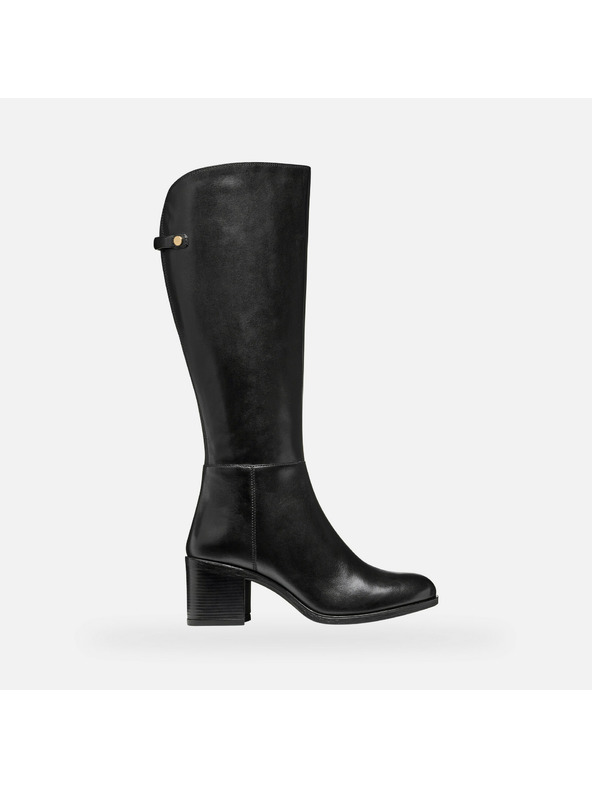 Geox Черни дамски ботуши Geox New Asheel