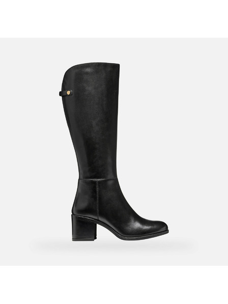 Geox Черни дамски ботуши Geox New Asheel