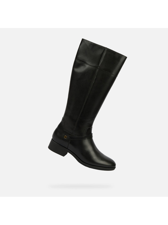 Geox Черни дамски ботуши Geox Felicity