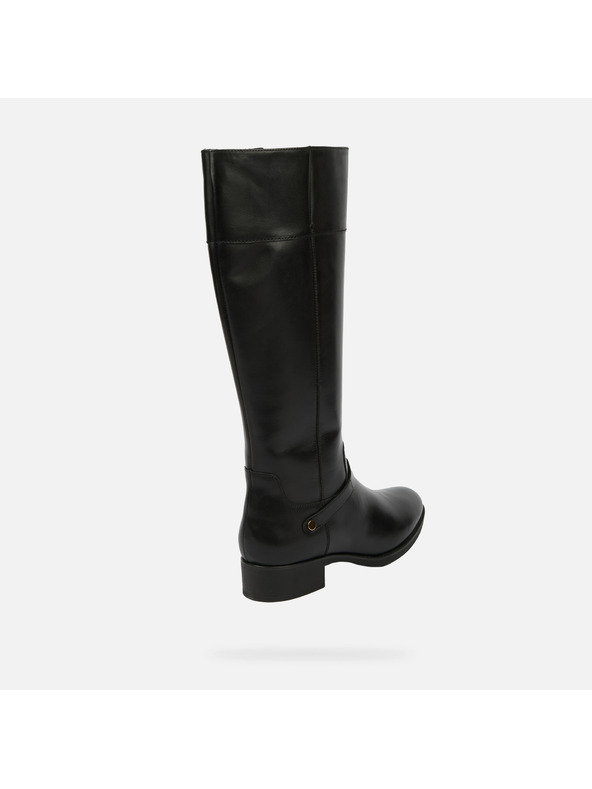 Geox Черни дамски ботуши Geox Felicity