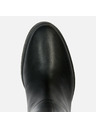 Geox Черни дамски ботуши Geox Wedge