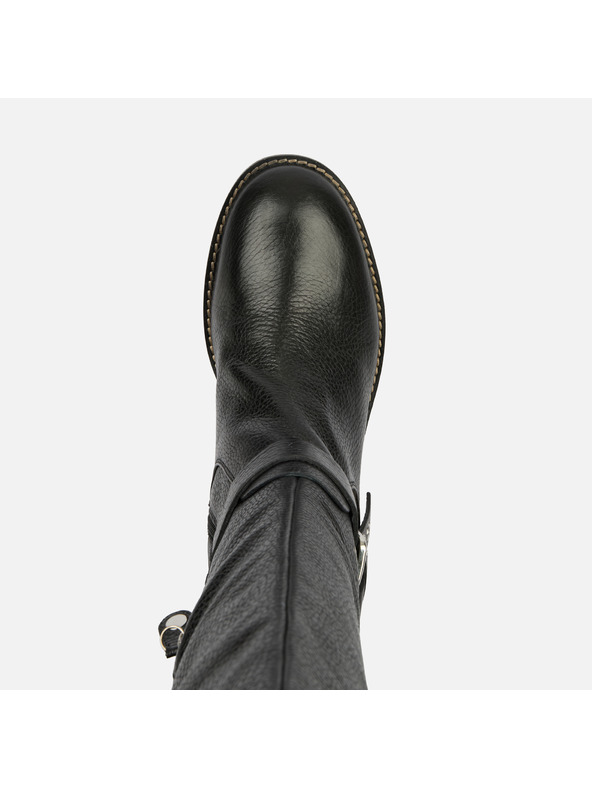 Geox Черни дамски ботуши Geox Larysse