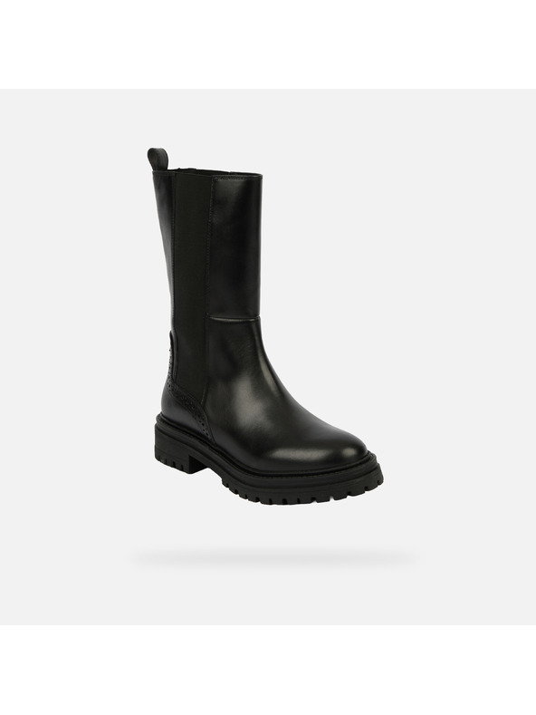 Geox Черни дамски ботуши Geox Iridea