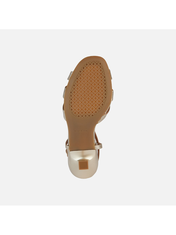 Geox Сребристи дамски обувки на ток Geox Eraklia R 80