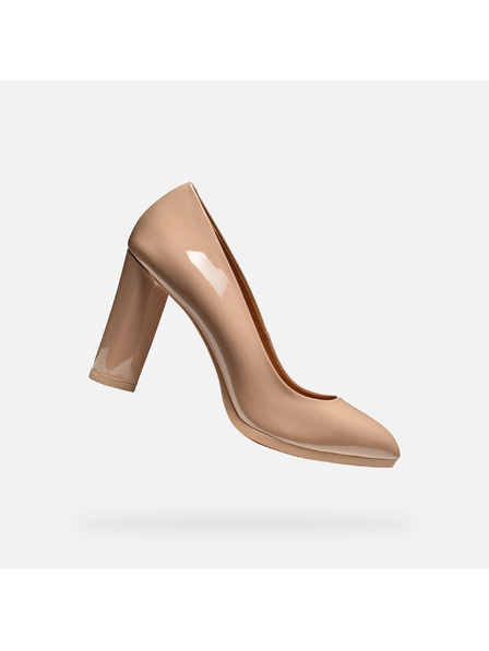 Geox Бежови дамски кецове Geox Walk Pleasure 90