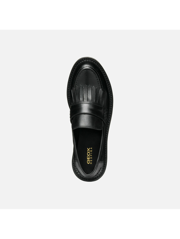 Geox Черни дамски мокасини Geox Serilda