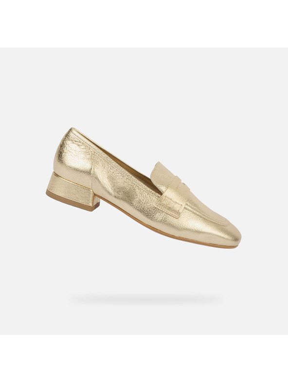 Geox Златисти дамски мокасини Geox Dhyalma