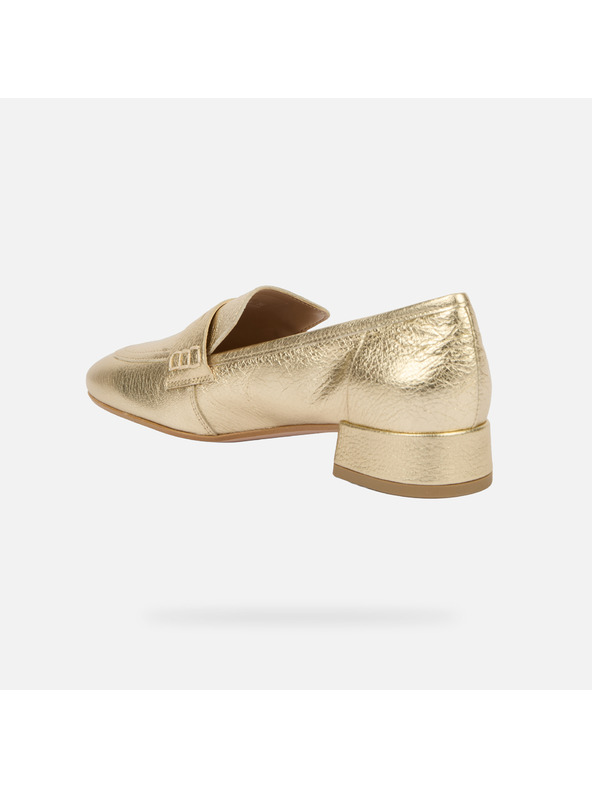 Geox Златисти дамски мокасини Geox Dhyalma