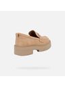 Geox Бежови дамски мокасини Geox Spherica Ec7