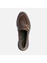 Geox Кафяви дамски мокасини Geox Walk Pleasure