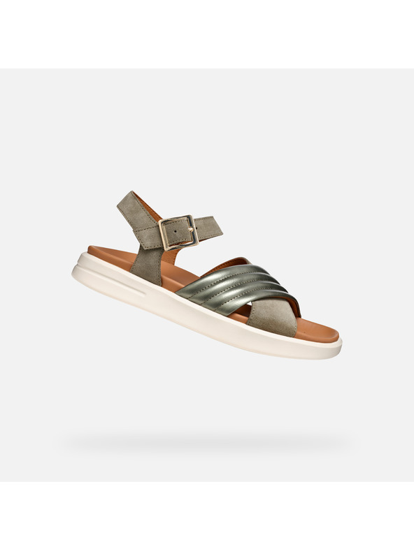 Geox Сиви дамски сандали Geox Xand 2S