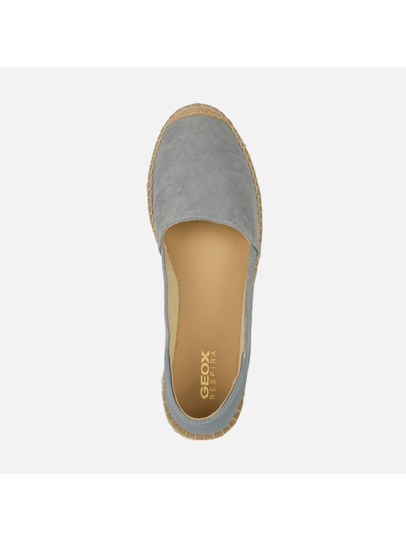 Geox Сиви дамски slip on Geox Lampedusa