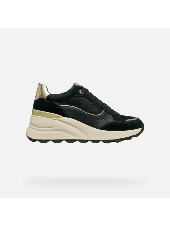 Geox Черни дамски маратонки Geox Spherica EC13