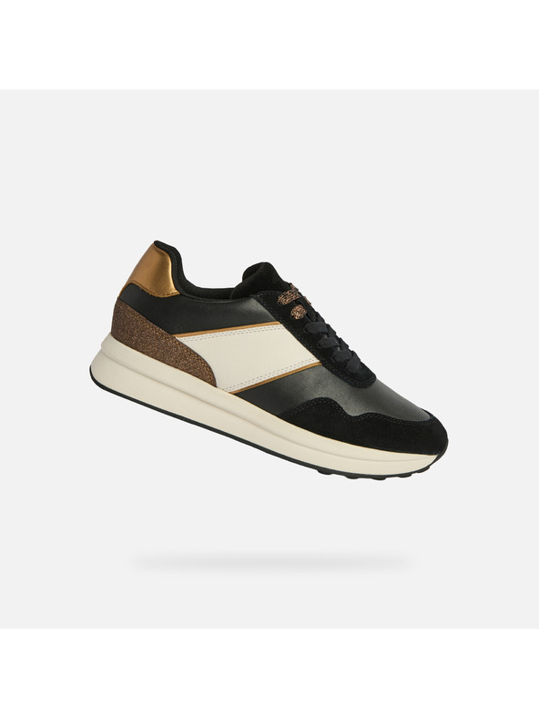 Geox Черни дамски маратонки Geox Runntix