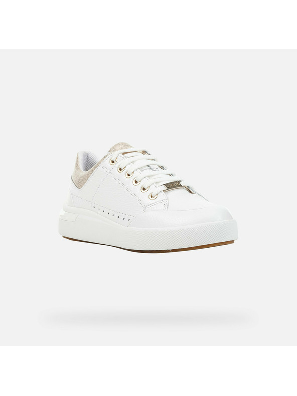 Geox Бели дамски маратонки Geox Dalyla