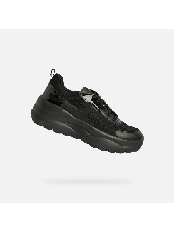 Geox Черни дамски маратонки Geox Xtros