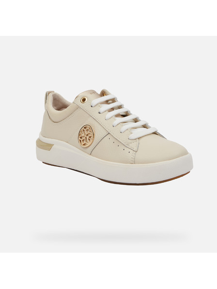 Geox Кремави дамски маратонки Geox Dalyla