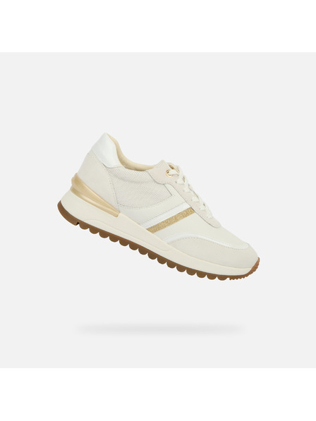 Geox Кремави дамски маратонки Geox Desya