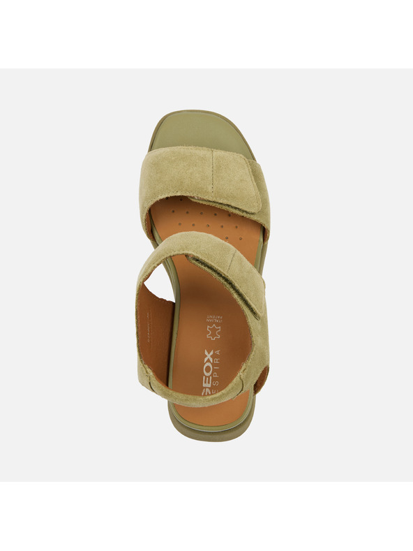 Geox Каки дамски обувки на клин Geox Spherica EC6