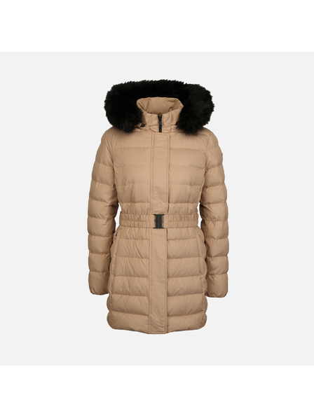 Geox Бежова дамска пухена яке Geox Catria