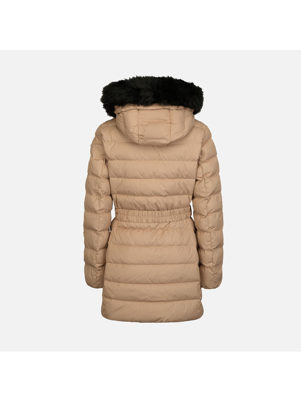 Geox Бежова дамска пухена яке Geox Catria