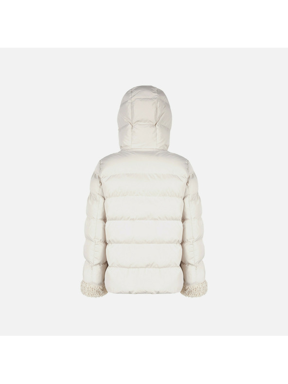 Geox Кремава дамска пухена яке Geox Vilde