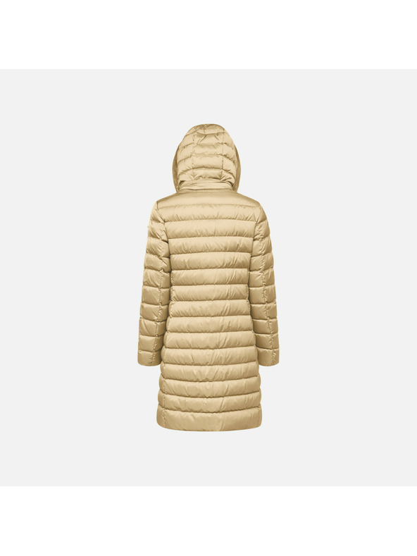 Geox Бежово дамско пухено яке Geox Bettanie